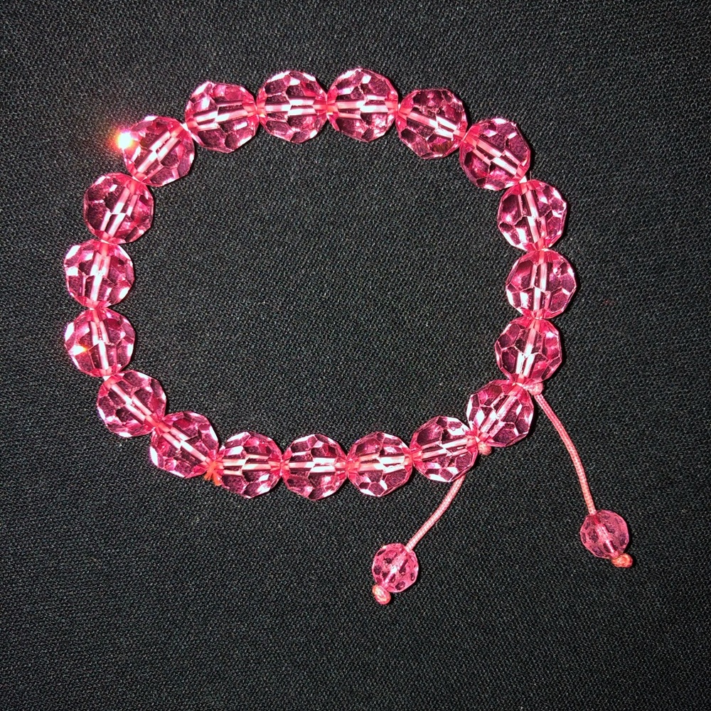 Sparkly Pink Swarvoski Crystal Bracelet